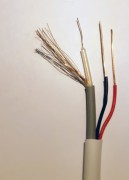 Кабель для видеонаблюдения КВК-В-2х0,5 мм 12V УралКабМедь  (Чистая медь) 200 м